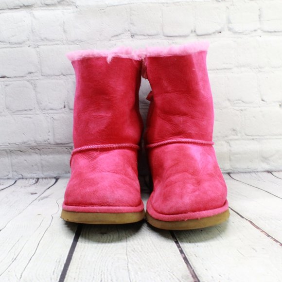 UGG Australia Shearling Lined Winter Boots Size 6 - Picture 4 of 9